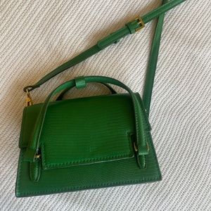 Green Zara Cross-body Bag